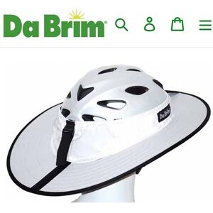 Nwt Da Brim Cycling Classic Model Helmet Visor One Size